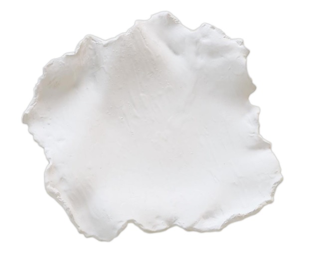 Maitake Wall Decor-Criss Cross-Soft White
