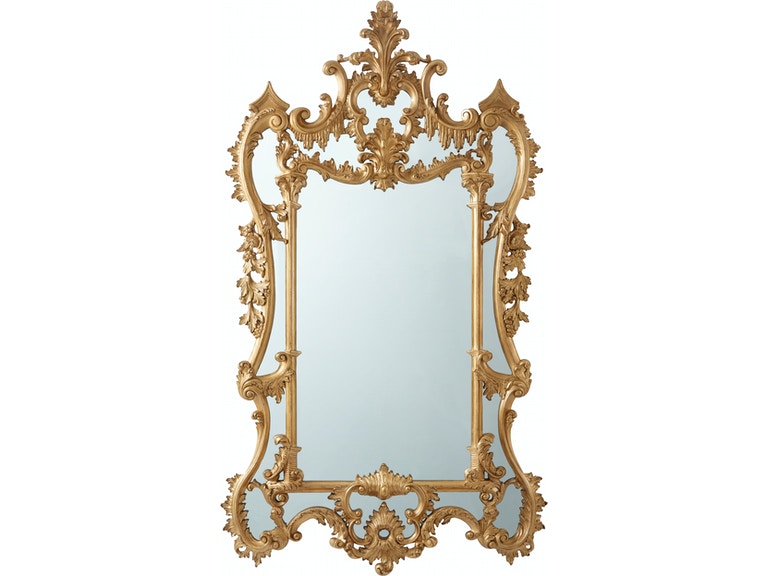 The Rocaille Italian Gold Gilt Mirror