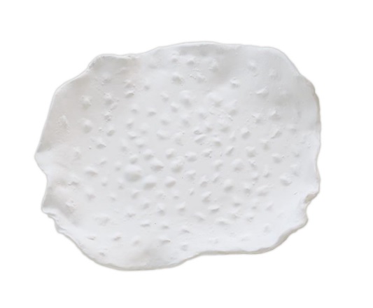 Maitake Wall Decor-Dotted-Soft White