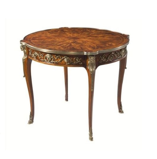 Louis XV Mahogany Center Table