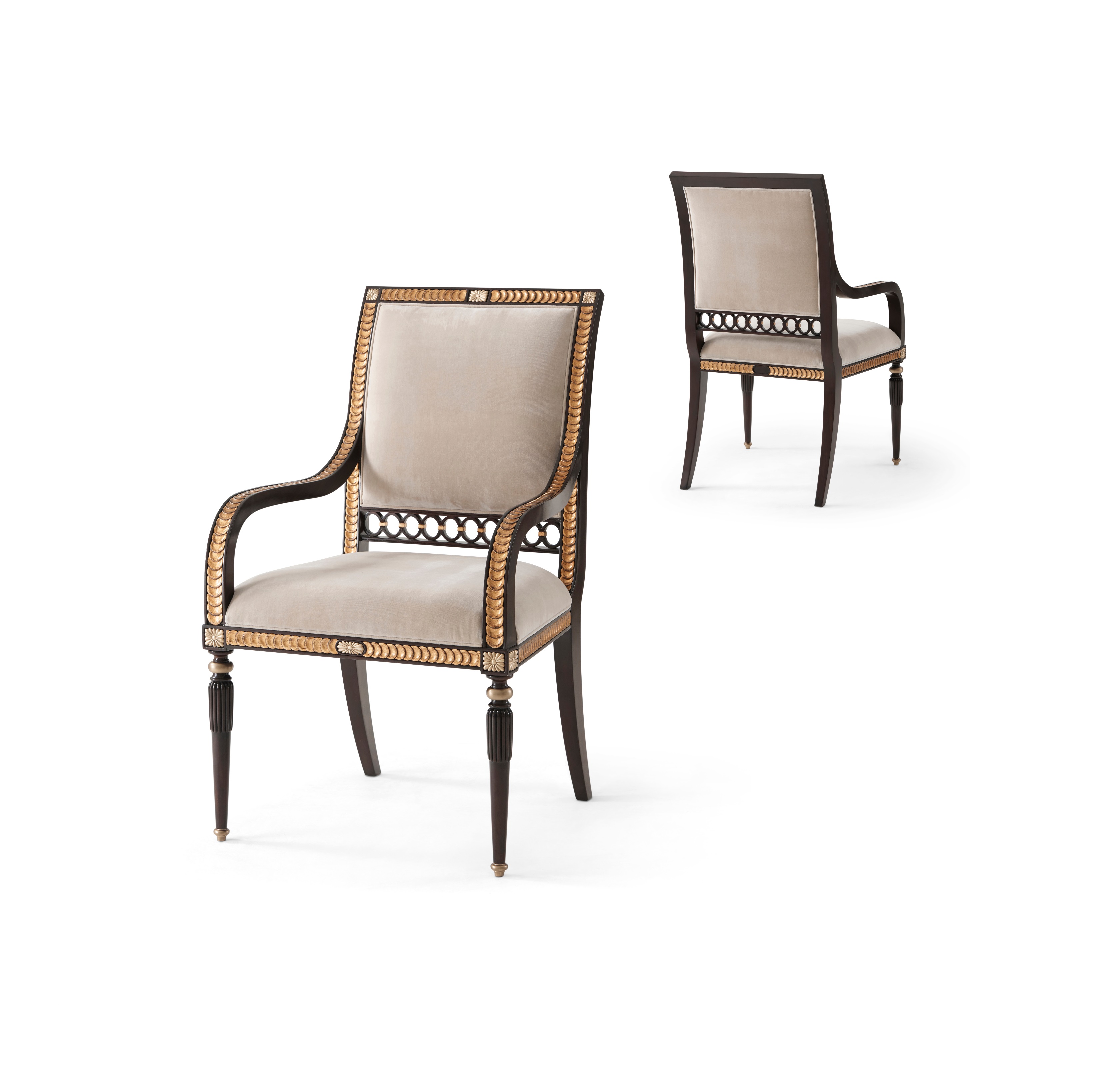 Guilloche Dining Armchair
