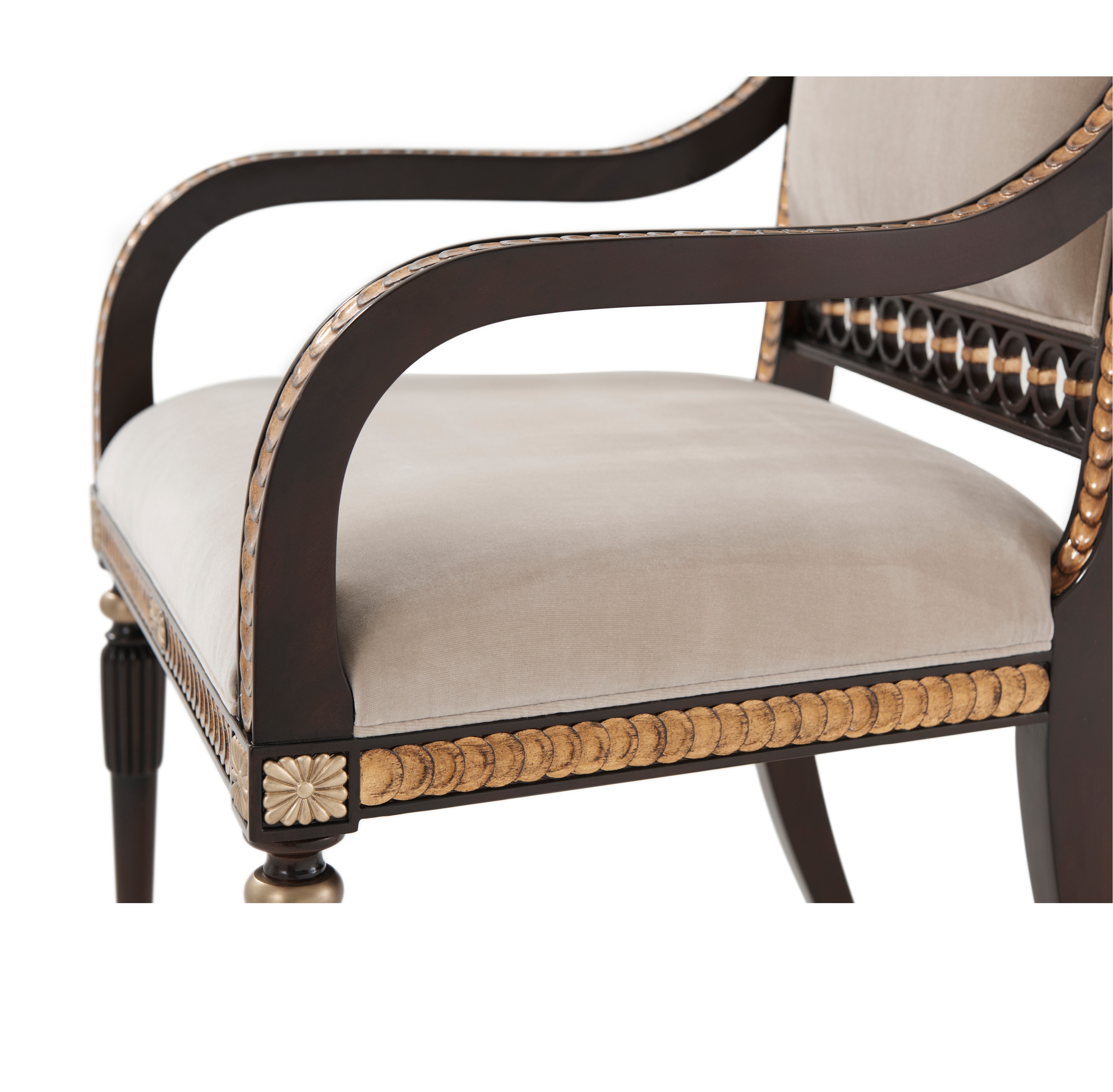 Guilloche Dining Armchair