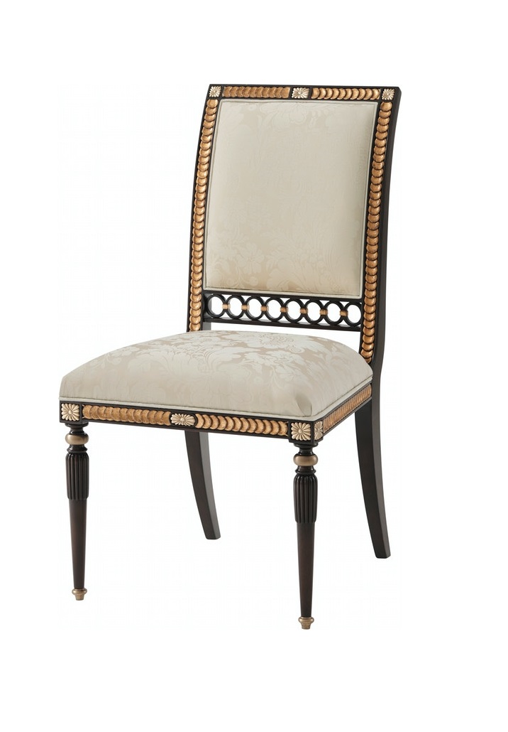 Guilloche Dining Side Chair