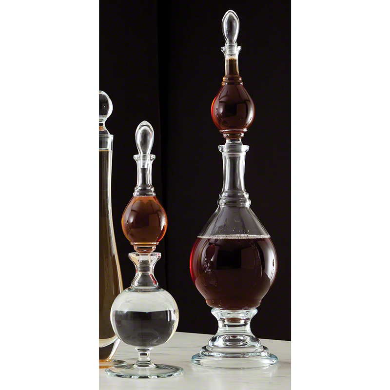 Glass Double Decanter