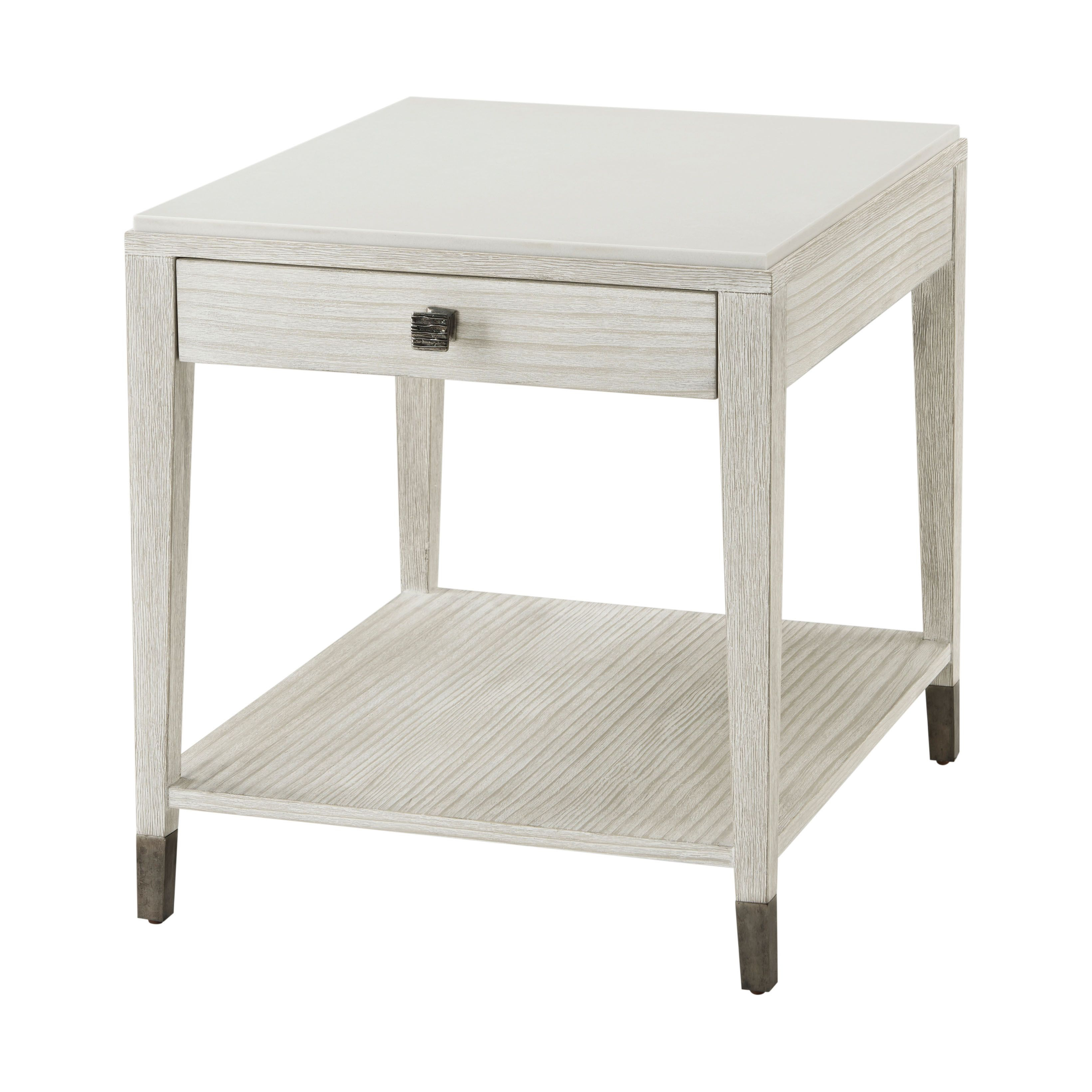BREEZE ONE DRAWER SIDE TABLE
