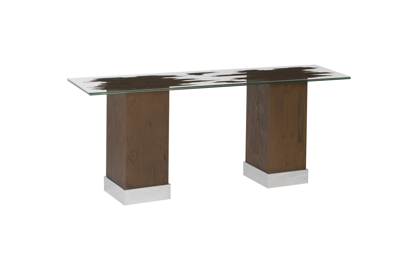 FLOATING SLICE CONSOLE TABLE