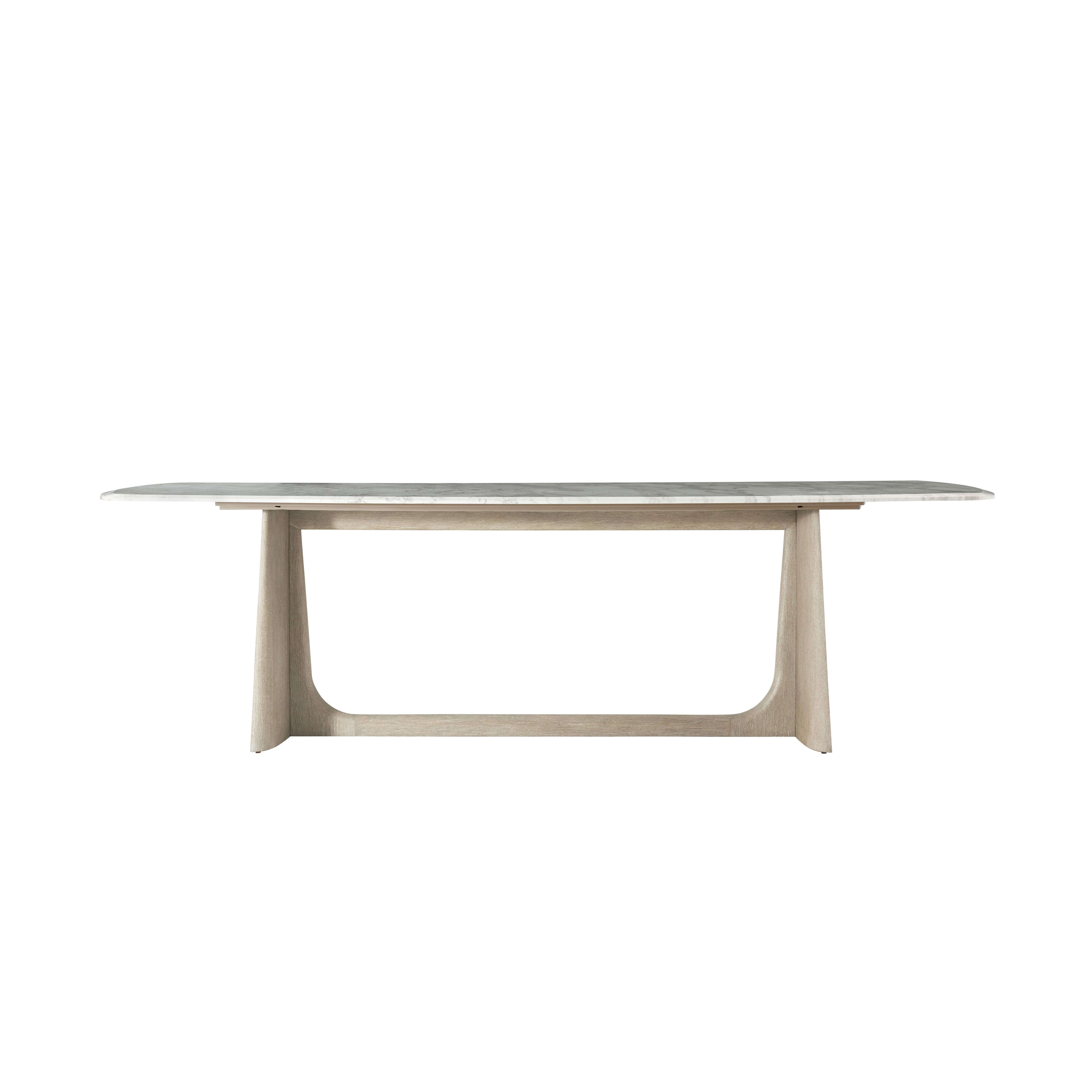 REPOSE DINING TABLE MARBLE TOP